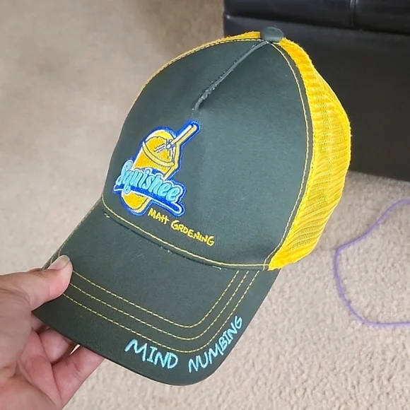 The Simpsons trucker hat embrodiered