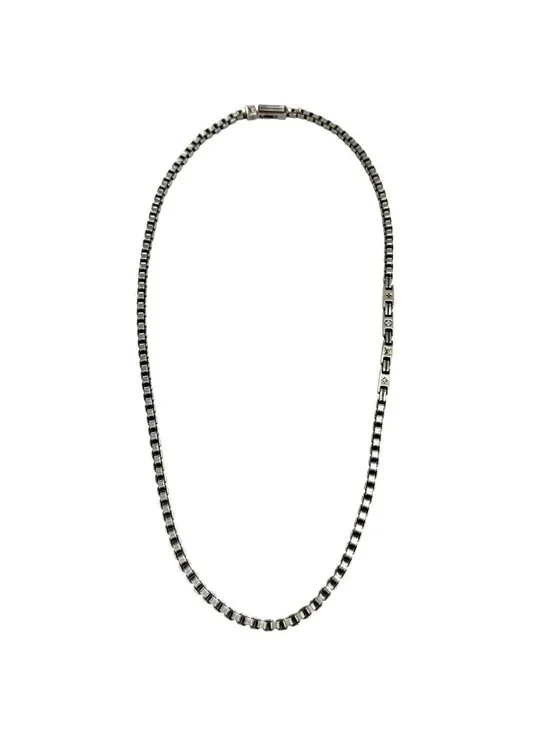 Louis Vuitton Necklace LV Terra Chain Silver