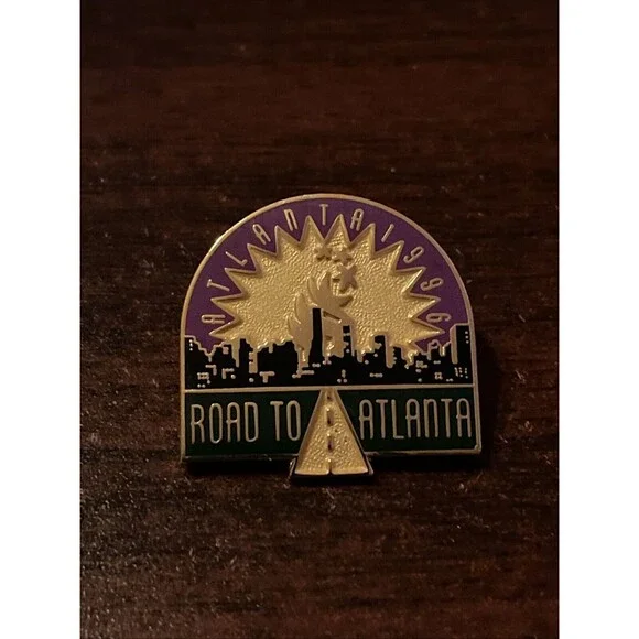 1996 Atlanta Summer Olympics Road To Atlanta Lapel‎ Hat Pin