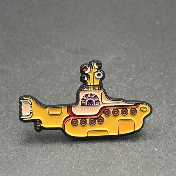 The Beatles Yellow Submarine Rock Band Group Music Lapel Hat‎ Pin