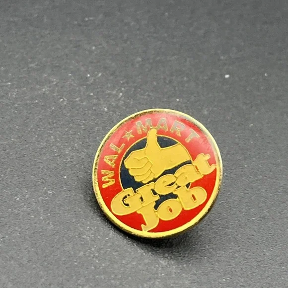 Walmart Great Job‎ Thumbs Up Lapel Hat Pin