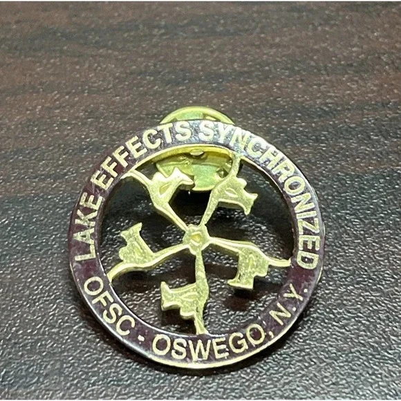 Lake Effects Synchronized OFSC Oswego New York Lapel‎ Hat Pin