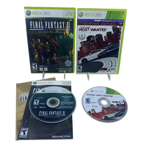 Final Fantasy XI & Need for Speed Most Wanted Limited Edition Xbox 360 Tested