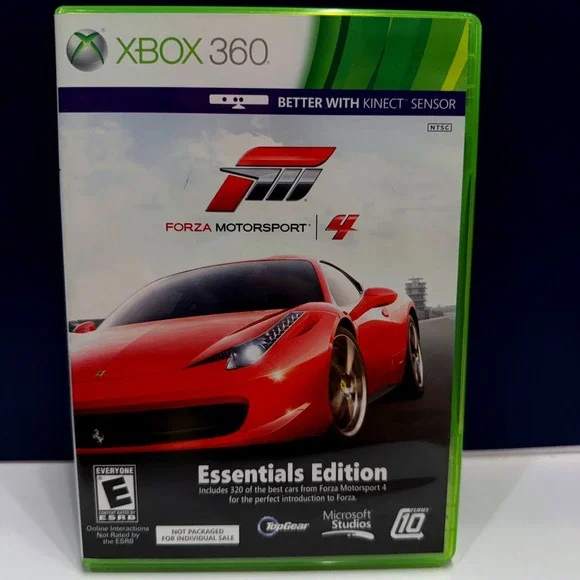 Xbox 360 Forza Motorsport 4 Essentials Edition Complete CIB Tested Working