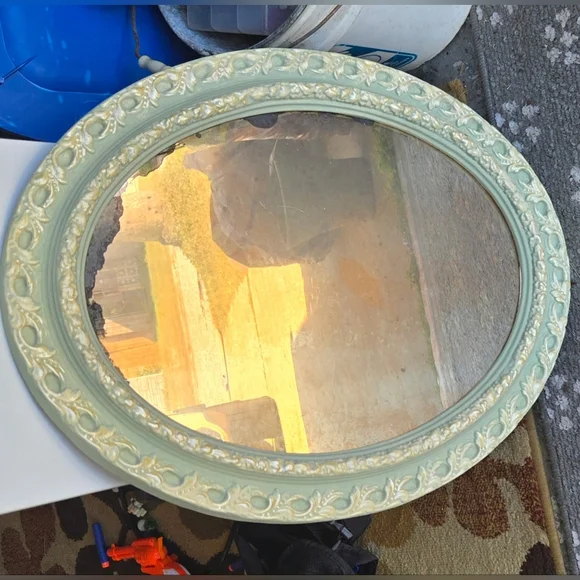 Vintage antique mirror