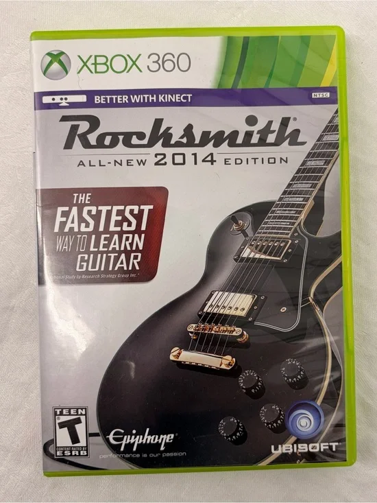 Rocksmith All-New 2014 Edition Learn Guitar Xbox 360 Video Game