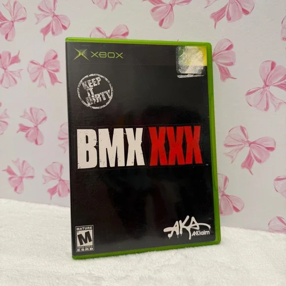 BMX XXX Video Game for Original Xbox‎ Disc Manual Case Complete