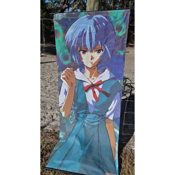 Neon Genesis Evangelion Wall Scroll Tapestry Anime‎ Official Rei Ayanami 58