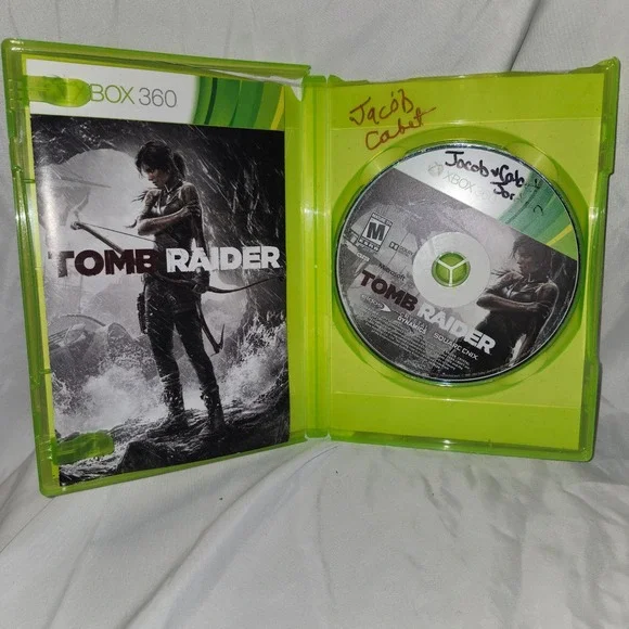 Tomb Raider Xbox 360 Game 2013 Square Enix‎ Crystal Dynamics Lara Croft CIB