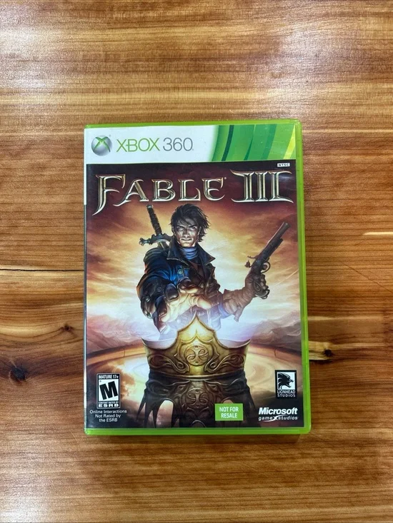 Fable III Fable 3 (Xbox 360, 2010) Complete  CIB