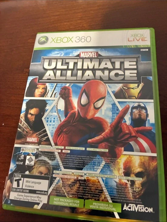 Microsoft Xbox 360 Marvel Ultimate Alliance & Forza