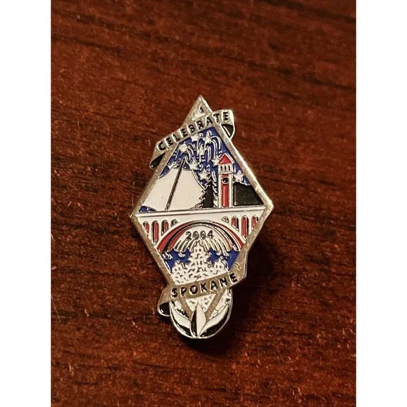 Celebrate Spokane Washington 2004 Lapel‎ Hat Pin