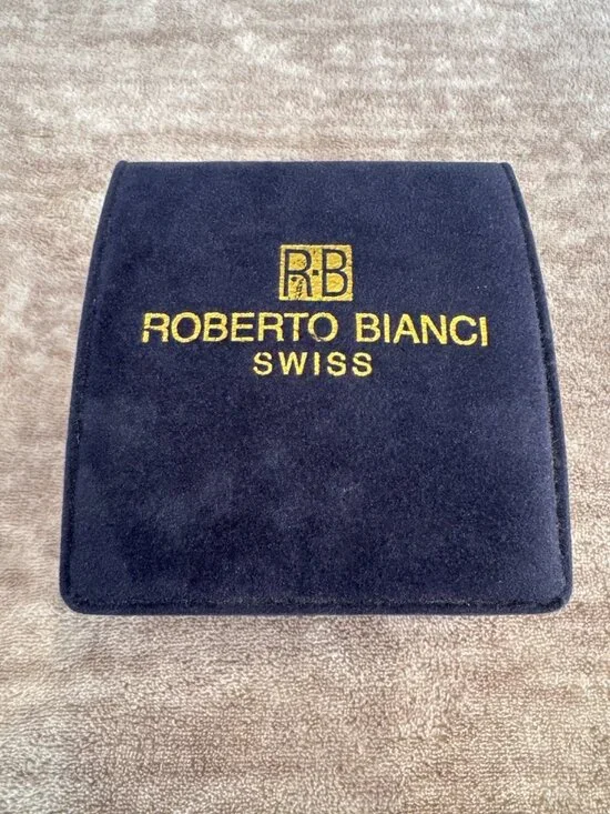 Roberto Bianci Swiss Velvet Watch Box Presentation Box