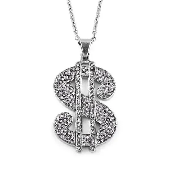 Money Sign Pendant Necklace