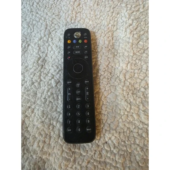 XBOX 360 Wireless Remote Black UNTESTED AS IS