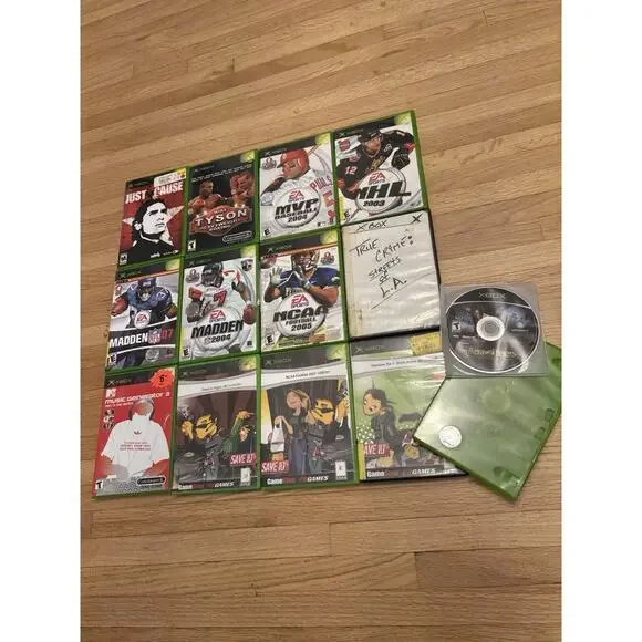 Lot Of 15 Untested Original Xbox Video Games Morrowind, Prince Of Persia, & More