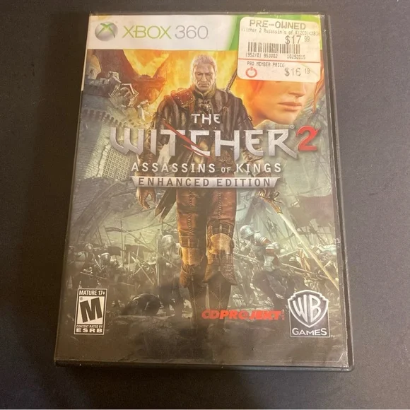 The Witcher 2 Assassin's Of Kings Enhanced Edition XBox 360
