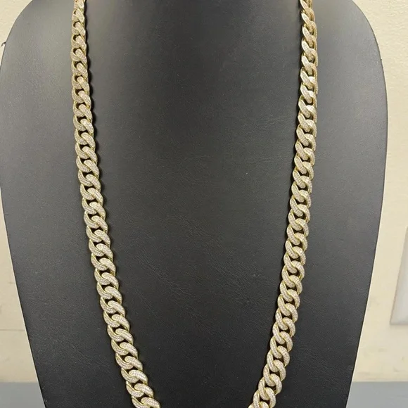 Harlem Bling Iced Out Cuban Link Chain