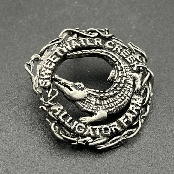 Sweetwater Creek Alligator Farm Lapel Hat Pin‎
