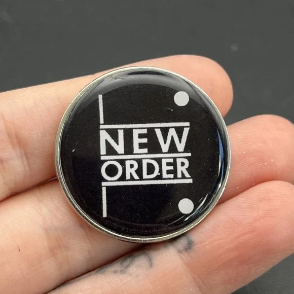 New Order Punk Rock Band‎ Music Lapel Hat Pin