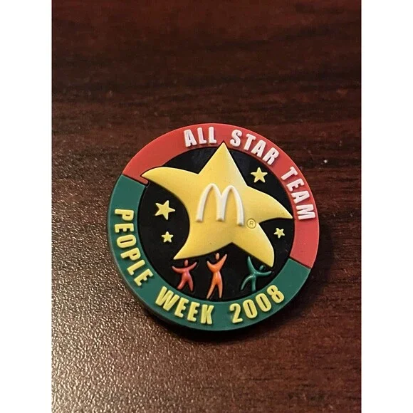 McDonald’s 2008 People Week All Star‎ Team Employee Rubber Pin