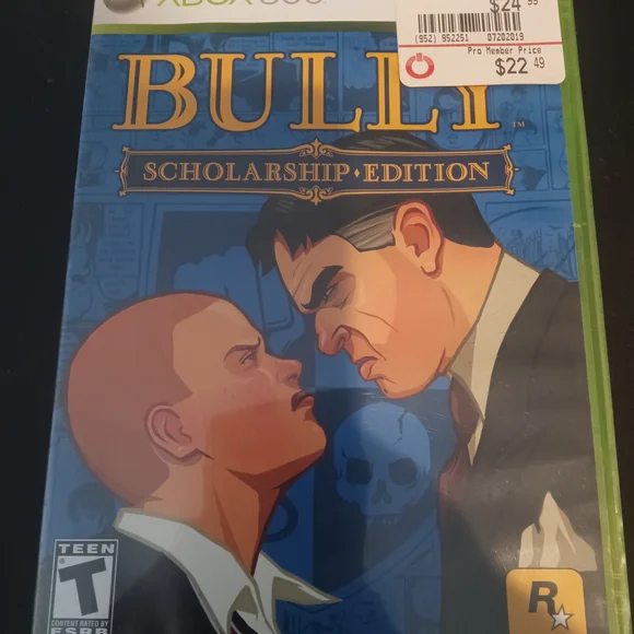 Microsoft Xbox Game - Bully: Scholarship Edition - Blue and Green