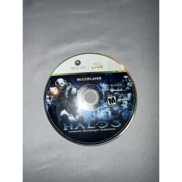 Halo 3 Xbox 360 Multiplayer Game Disc non tested