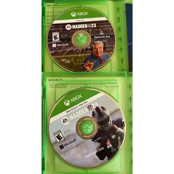 EA Sports Madden 23 & Madden 24 NFL Football Video Games Series X XBOX One