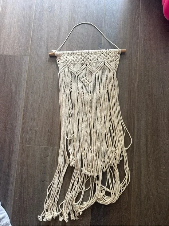 Macrame Wall Hanging - Cream Boho Wall Decor