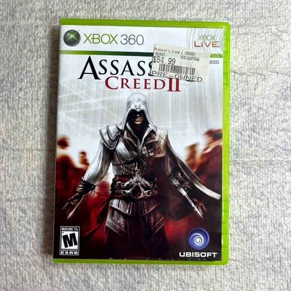 Asassains Creed II for Xbox 360