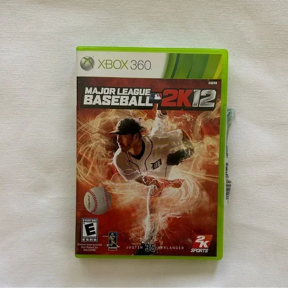 XBOX 360 MAJOR LEAGUE BASEBALL 2K12