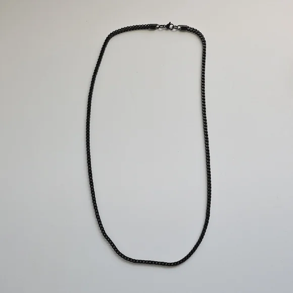Black Chain Necklace