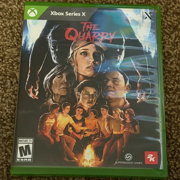 Microsoft Xbox Series X The Quarry Video Game Rated M For Mature Used Pre Owned.