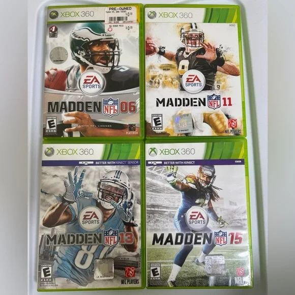 Madden NFL Xbox 360 Game Bundle
