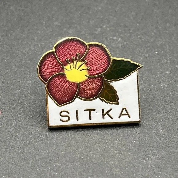 Sitka‎ Alaska Lapel Hat Pin