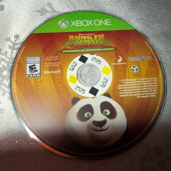 Microsoft Xbox One Kung Fu Panda Showdown Of Legendary Legends Video Game Used K
