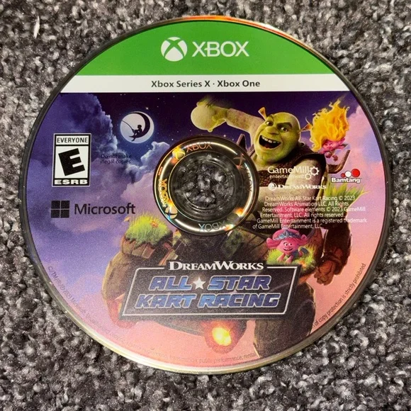 Microsoft Xbox Series X/One Dream Works All Star Kart Racing Video Game E Used M