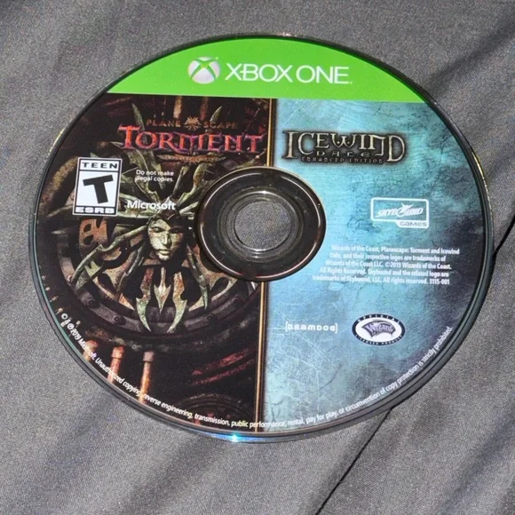 Microsoft Xbox One Torment Ice Wind Video Game Rated T For Teen Used Pre Owned M