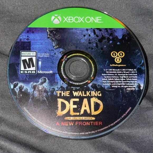 Microsoft Xbox One The Walking Dead A New Frontier Video Game Telltale Used PO M