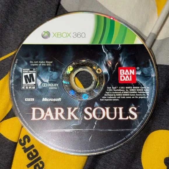 Microsoft Xbox 360 Dark Souls Bandai Namco Rated M For Mature 2011 Used Pre Own.