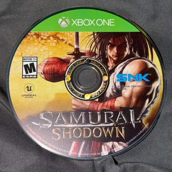Microsoft Xbox One Samurai Showdown Video Game Rated M For Mature Used Pre Owned