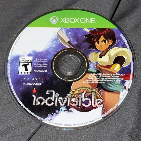Microsoft Xbox One Indivisible Video Game Rated T For Teen Used Pre Owned Good X