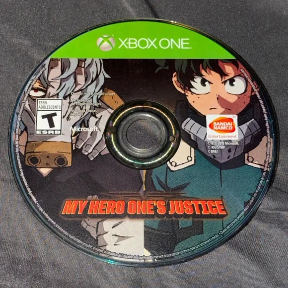 Microsoft Xbox One My Hero One’s Justice Video Game Rated T For Teen Used Disc O