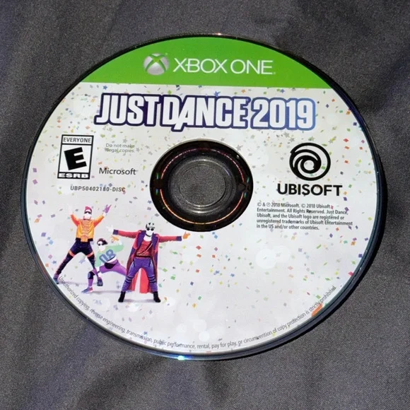 Microsoft Xbox One Just Dance 2019 Ubisoft Video Game Rated E For Everyone Used.