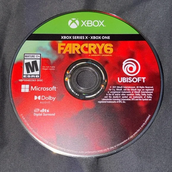 Microsoft Xbox One/Series X Far Cry 6 Ubisoft Video Game Rated M For Mature Used