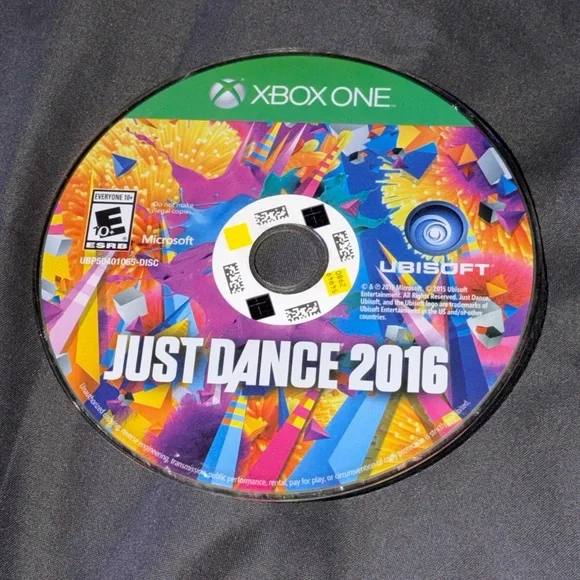 Microsoft Xbox One Just Dance 2016 Ubisoft Video Game Rated E For Everyone Used.