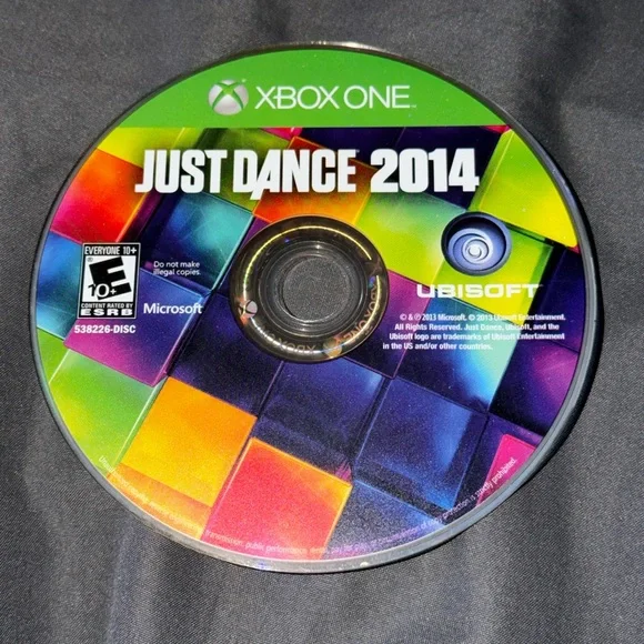 Microsoft Xbox One Just Dance 2014 Ubisoft Video Game Rated E For Everyone Used.