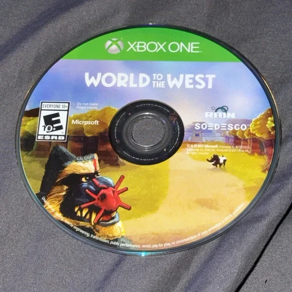 Microsoft Xbox One World To The West Video Game Rated E For Everyone Used Pre O.