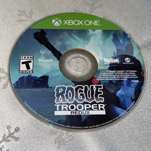 Microsoft Xbox One Rogue Trooper Video Game Rated T For Teen Used Pre Owned MXO.