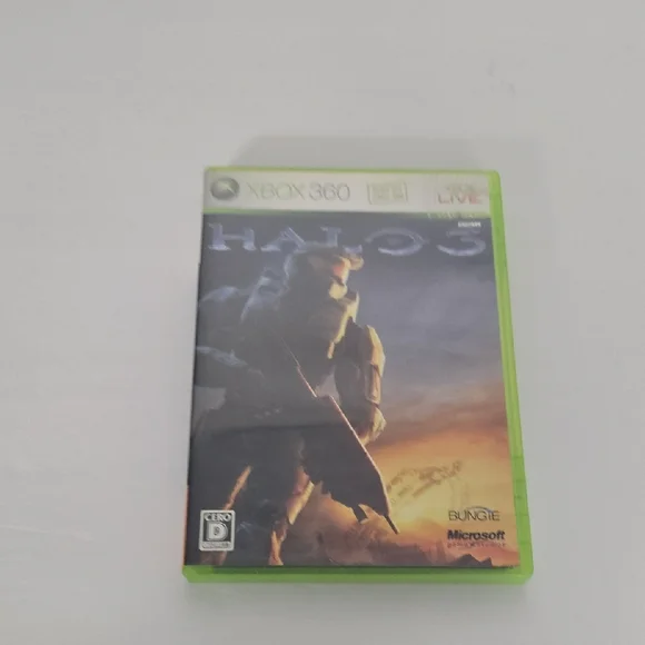 Japanese Halo 3 for Xbox 360 - Green and Black Cover